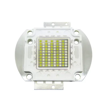 

100W Cold White 15000K + Blue 470NM 30-36V 3000mA High Power Led Emitter Lamp Light For DIY Aquarium Fish Tank Led Bulb Lighting
