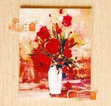Mini dollhouse Mini furniture model of the beautiful art of oil paintings hanging paintings gorgeous thick