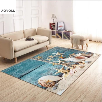 

AOVOLL 3D Print Soft Kid Carpets For Living Room Bedroom Kid Room Rugs Home Carpet Floor Door Mat Delicate Decorate Area Rug Mat