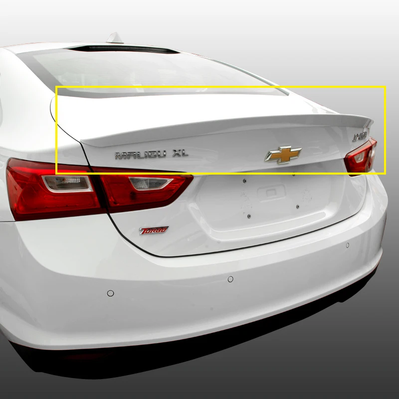 Carbon Fiber Rear Trunk Wing Lip Spoiler for For Chevrolet Malibu XL 2016-2018