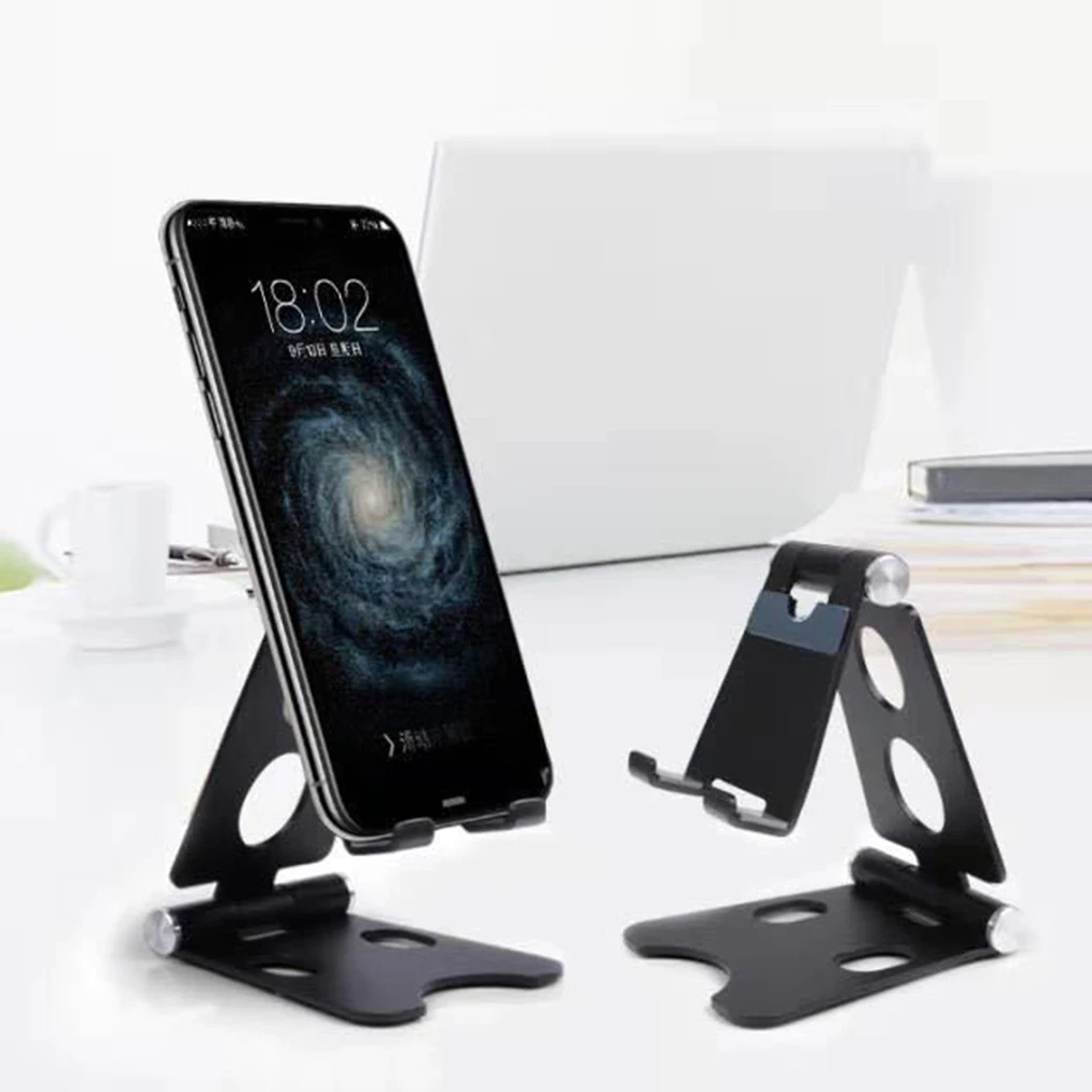 

Aluminum Alloy Phone Tablet Holder Desktop Universal Non-slip Mobile Bracket Stand Holder Replacement for iPhone