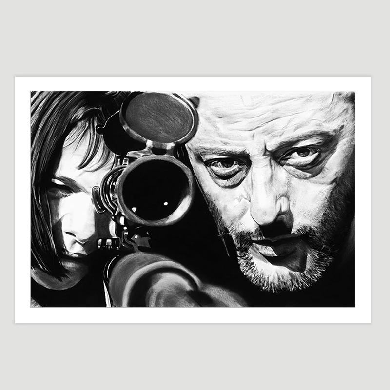

Unframed Printed The Professional Leon Movie Poster Canvas Painting Wall Pictures Decorative Poster Canvas