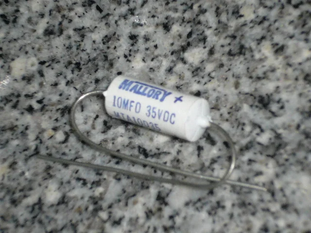 

[SA]MALLORY U.S. Maoluo Li axial electric Muke 10UF35V mill enthusiast excellent stock wholesale--10pcs/lot