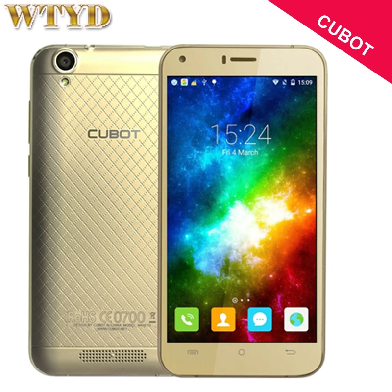 Original CUBOT Manito 16GB 3GB Network 4G 5 0 inch Android 6 0 MTK6737 Quad Core