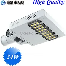 Уличные фонари 24 Вт светодиодный уличный светильник Bridgelux 45mil chip130lm/W высокое качество светодиодный фонарь 10 шт./лот