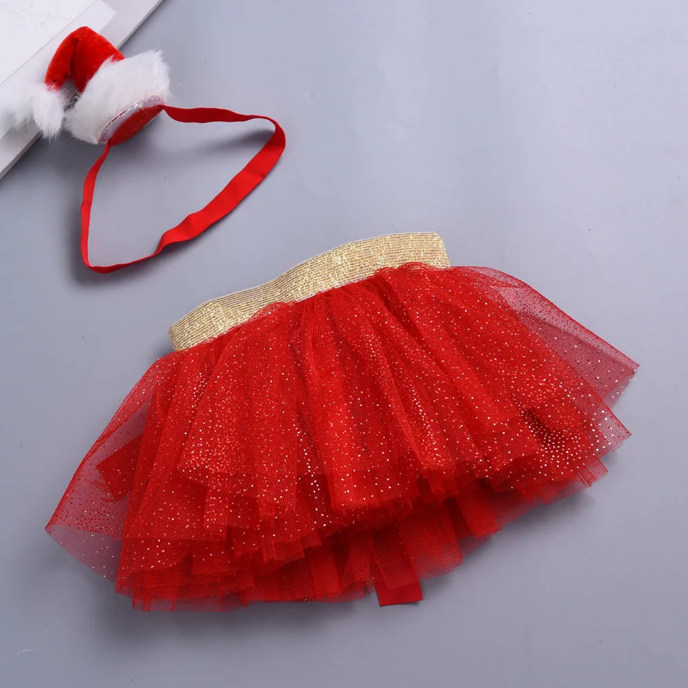 Ropa navideña para niñas. tutú para niños. Falda elegante para Fiestas. Conjunto diadema. Faldas para niñas. Ropa para niñas.|set de - AliExpress