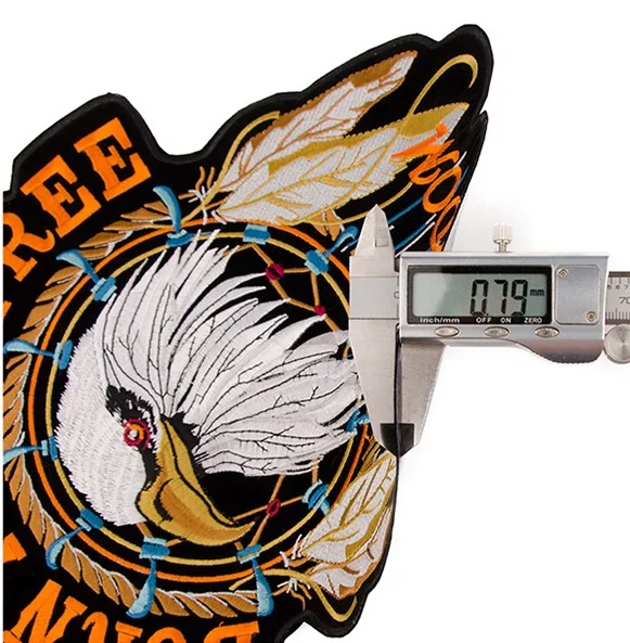 Нашивка для байкера LIVE TO RIDE Классическая Байкерская нашивка на жилет панк Череп