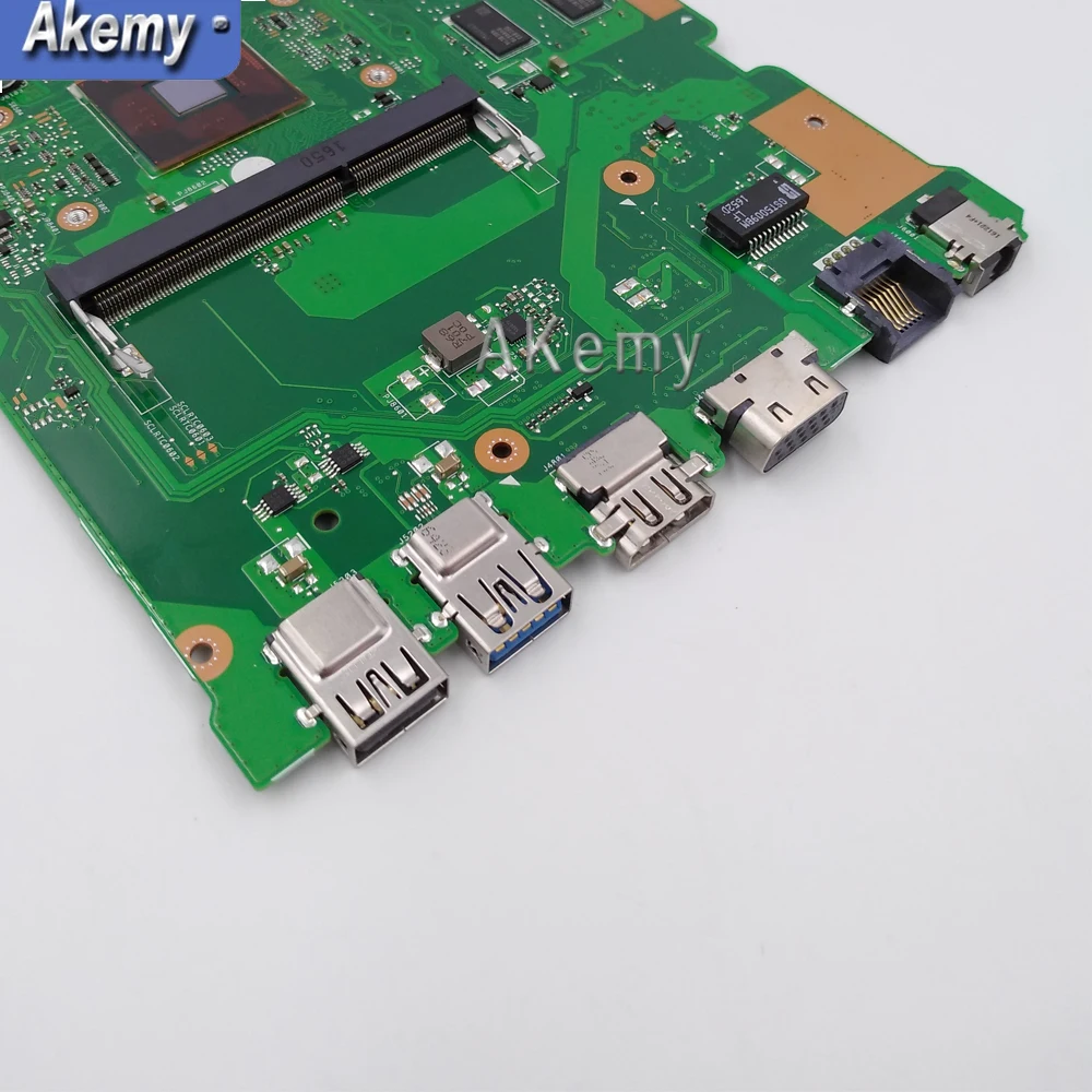 Материнская плата для ноутбука X555SJ N3150 CPU For Asus X555 X555S A555S материнская