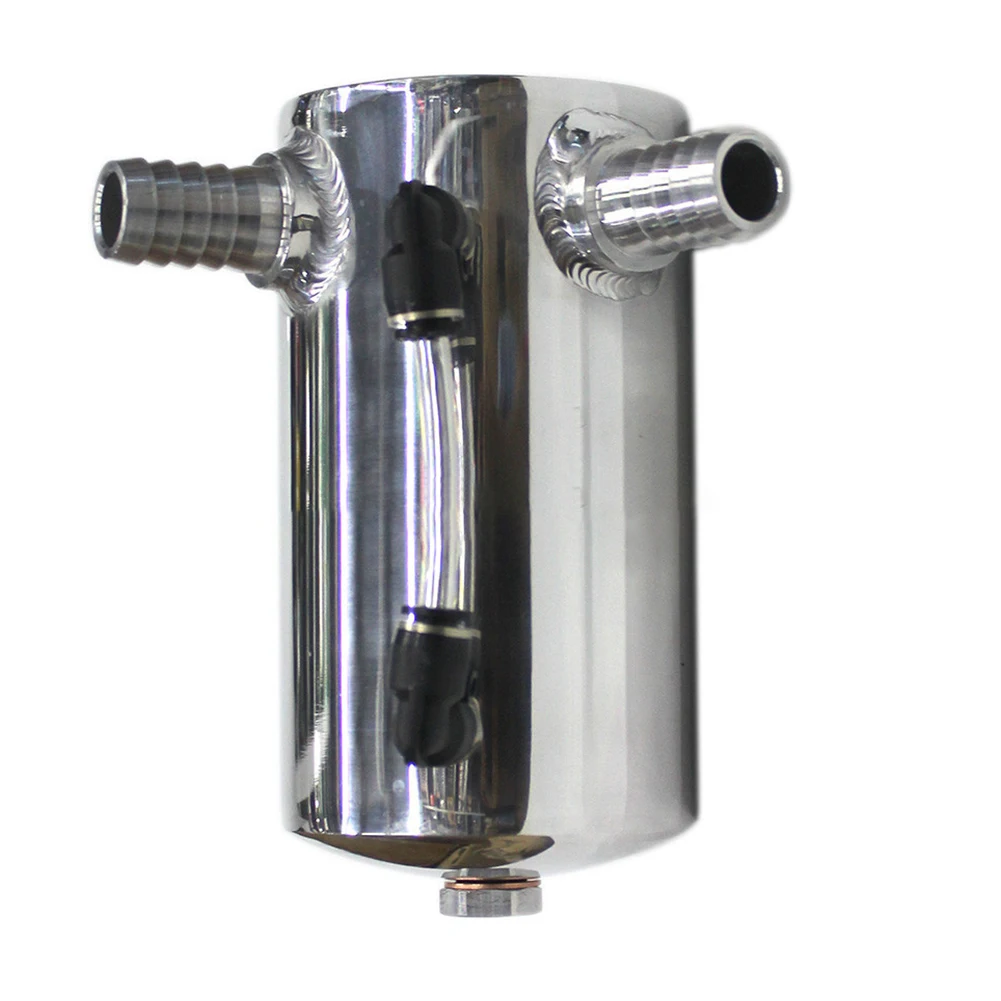 

500ml Oil Catch Can Reservoir Aluminum Alloy Filter Modification Car Universal Tank Tool Faster Breather Accessories Pot