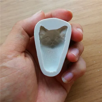 

Animal Avatar Silicone Molds Fondant Cookie Mold Candy Cake Decorating Moulds Kitchen Baking Tool Cake Decoration SQ1793