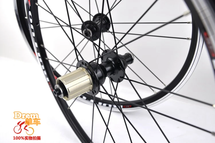 Discount 20inch RT *1-3/8 V /Disc Brake 5 Peilin sealed bearing ultra smooth  451/406 wheel wheels BXM folding bike Rim Rims 24