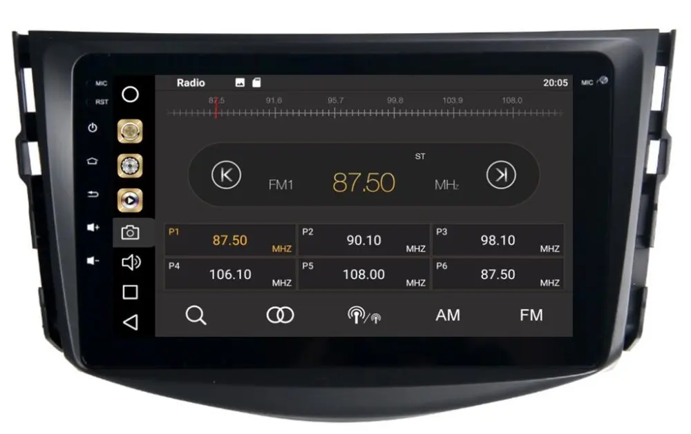 Best IPS 4GB Ram 8-Core 32GB Rom 8inch Android 9.0 Car Dvd Gps For Toyota RAV4 2009-2012 Radio Multimedia GPS NAVI Audio Vedio stereo 2