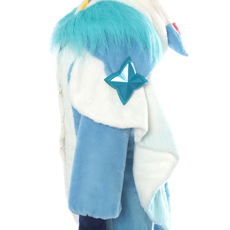 ROLECOS Game LOL Cosplay Costumes Star Guardian Ezreal Pajamas Guardian Pajamas Jumpsuits Costumes for Unisex Cosplay Costumes 