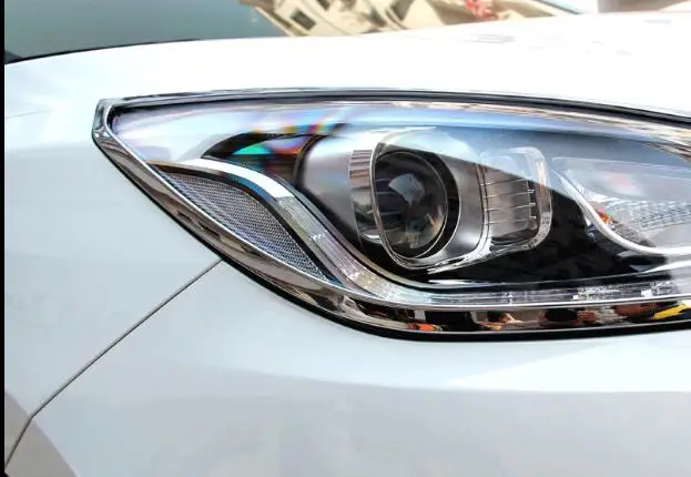 Хромированные передние и задние фары для Hyundai ix35 2013 2014 2015 накладка рамка