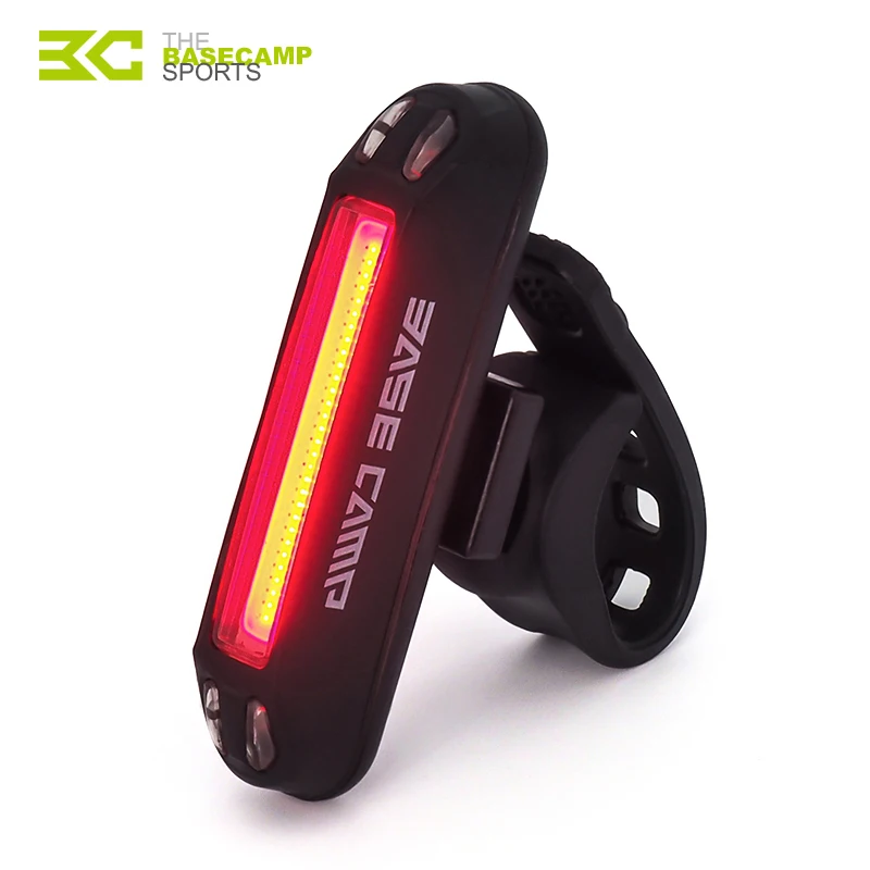 BASECAMP велосипедный светильник USB Перезаряжаемый светодиодный задний светильник водонепроницаемый велосипедный Предупреждение льный светильник для велосипеда задний светильник