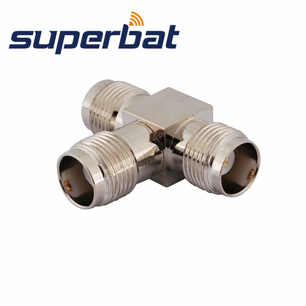TNC Male to 2x TNC Female RF Coaxial Power Splitter 50 Ohm
