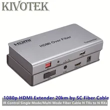 HDMI Extender Transceiver 20km Adapter by SC Fiber Cable,with IR,Signal Mode Fiber/Multi MODE Fiber,N TXs to N RXs Free Shipping hdmi extender transceiver 20km adapter by sc fiber cable with ir signal mode fiber multi mode fiber n txs to n rxs free shipping