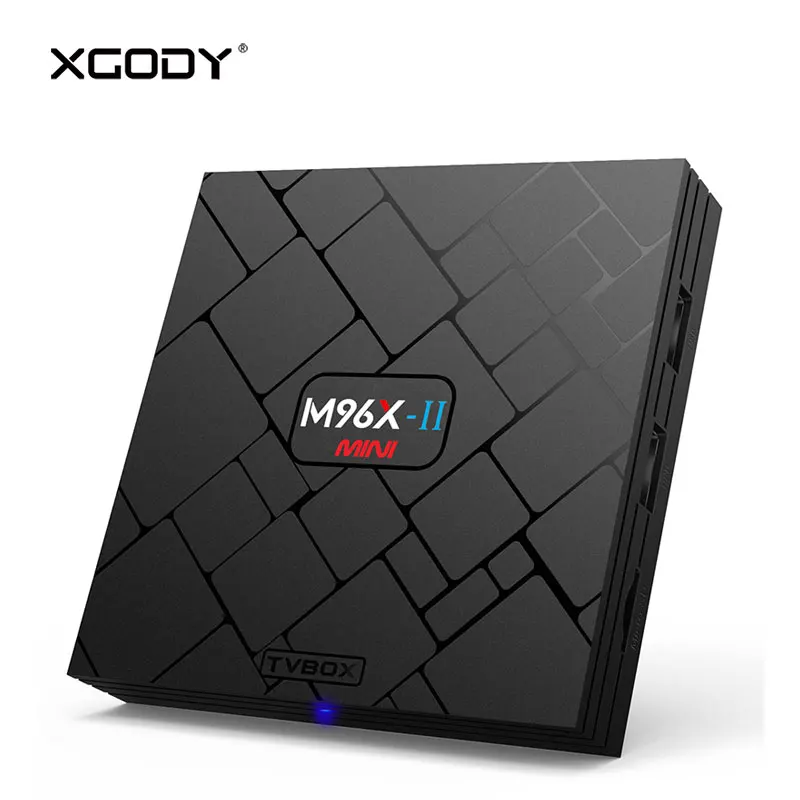 

In Stock XGODY M96X II Mini Smart TV Box Android 7.1 Nougat Amlogic S905W Quad Core 2G+16G Bluetooth 4K TV Streamer Media Player