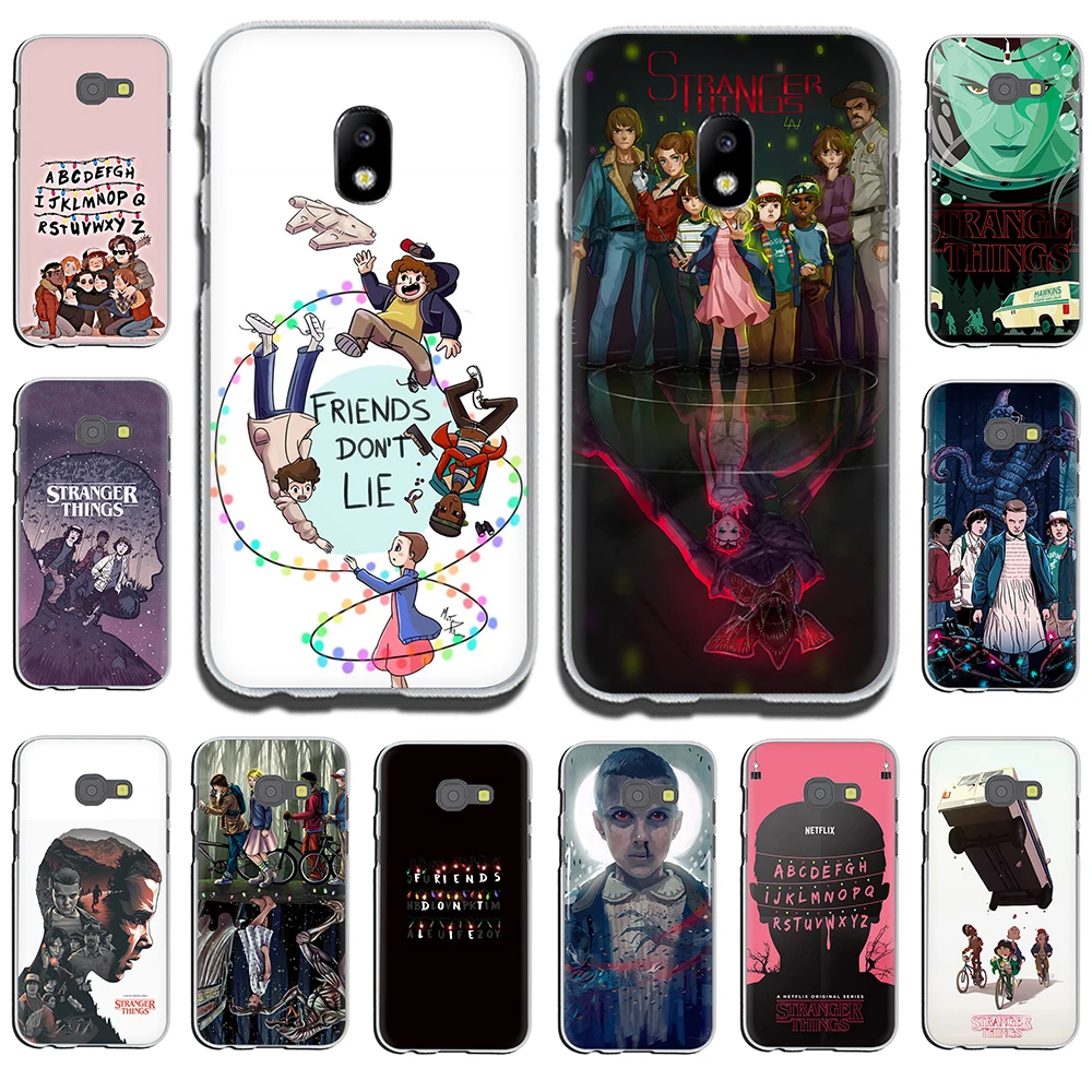 

Stranger Things Hard Phone Cover Case For Samsung Galaxy J1 3 5 J2 3 5 Prime J3 7 2017US EU