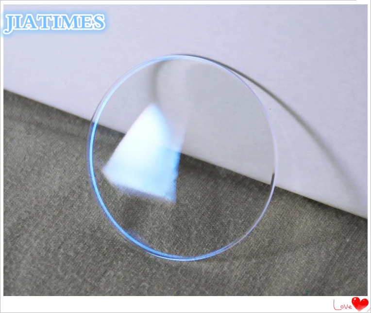 Free Shipping 1pc 1.5mm Thick Concave Blue Light Glass Size from 35.5mm to 38.5mm for Watch Replacement | Наручные часы