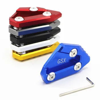 

For SUZUKI GSXR GSX-R1000 Side Stand Enlarged Kickstand Pad GSXR1000 2009-2016 Motorcycle Side Stand Enlarger Extension Plate