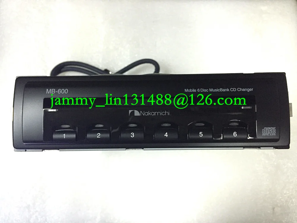 MB 600 Nakamichi Mobile 6 Disc MusicBank CD Changer DC12V