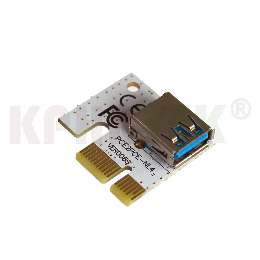 008 S переходная карта pci-e VER 008 S Express 1X к 16X USB 3,0 graphics Min 50815180510