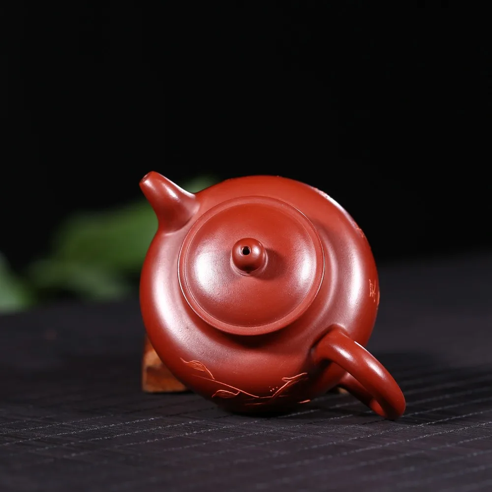 Настоящий yixing Zisha Zhu mud Dahongpao mud чайник 200cc известный ручной работы чайник