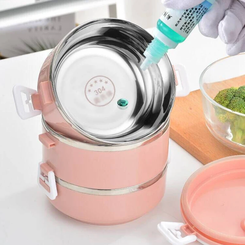 304 Stainless Steel Lunch Box Large Portable Thermal Leakproof Food Container Picnic Japanese Style Bento Box School Kids Adult