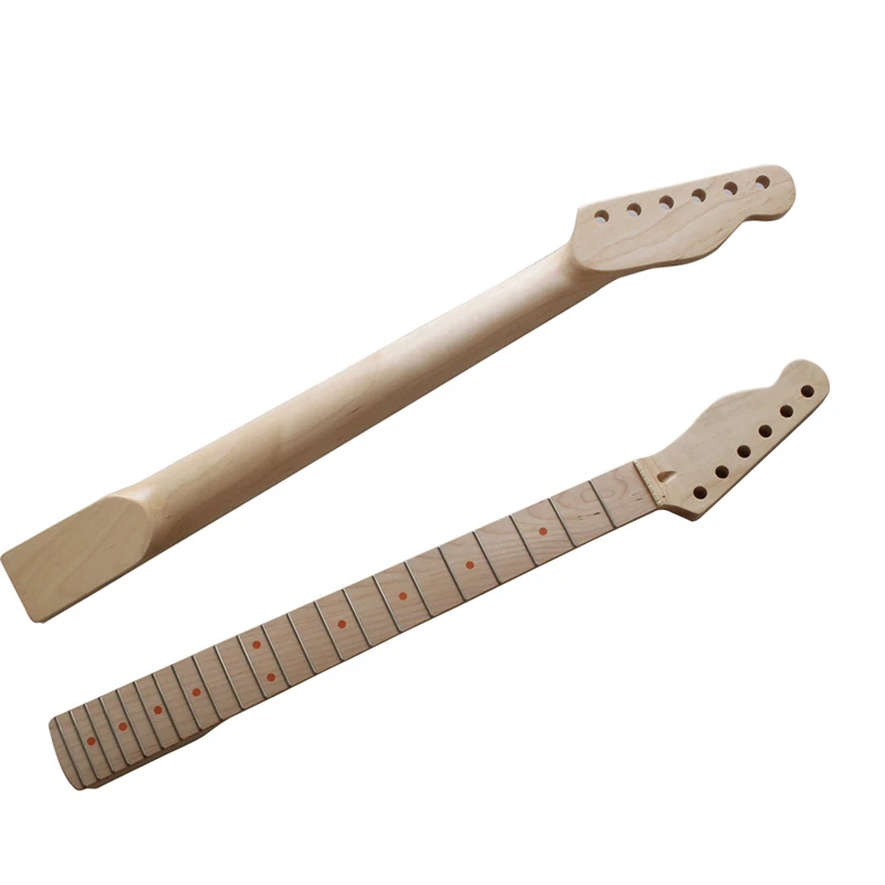 

Left Handed Lefty Electric Guitar Neck 22 Fret For TL Parts Replacement Maple