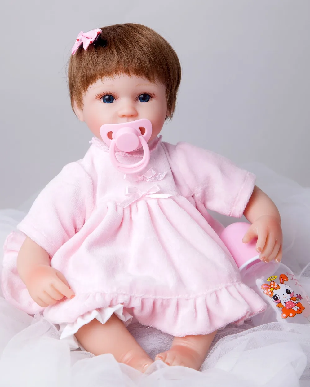 ⓪20'' Silicone reborn ᗐ baby baby dolls lifelike accompany ...