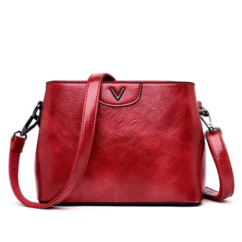 

Fashion Chains Shoulder Crossbody Bags For Women Genuine Leather Handbags Vintage Designer Lady Tote Bag Women Messenger Bag