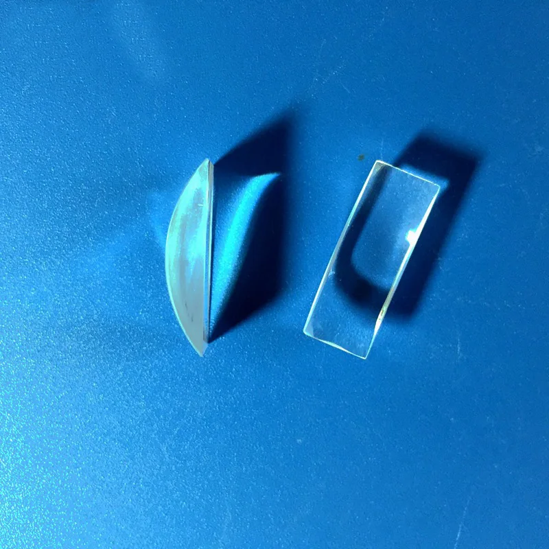 Focal Length 40mm K9 Optical Glass Convex Meniscus Lens Optic Physics