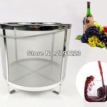 Высокое качество 30*31 см пивной винный дом фильтр для домашнего пивоварения корзина из нержавеющей стали фильтр цилиндр барная посуда барные инструменты