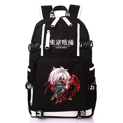 Рюкзак Kaneki Ken для косплея, Большой Вместительный рюкзак, повседневный рюкзак для путешествий, рюкзак для подростков, школьная сумка - Цвет: G