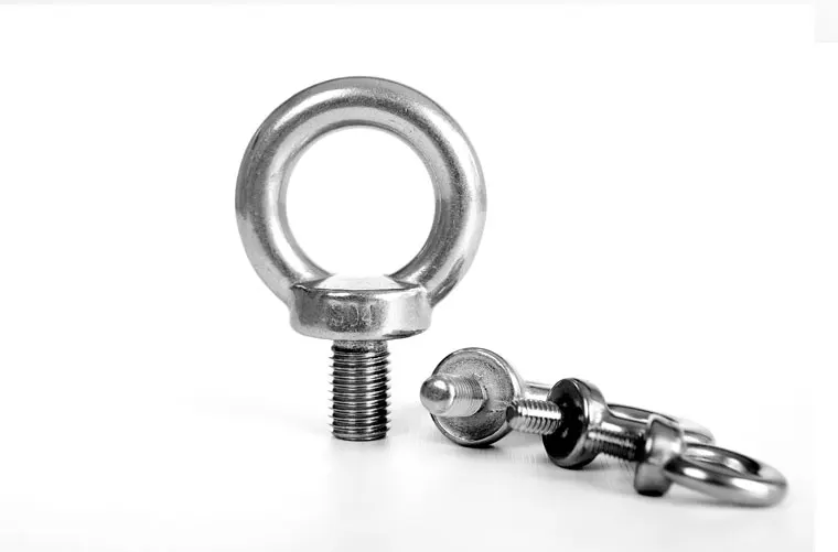 (50PCS/LOT) M4 DIN580 Eye Bolt 304 Stainless Steel Marine Lifting Eye