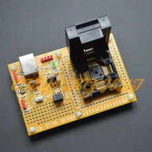 IC TEST STM8 QFP64 Core board STM8A STM8S STM8L Download seat test socket Programmer adapter TQFP64 LQFP64 0.5mm pitch Demo board IC TEST STM8 QFP64 Core board STM8A STM8S STM8L Download seat test socket Programmer adapter TQFP64 LQFP64 0.5mm pitch Demo board