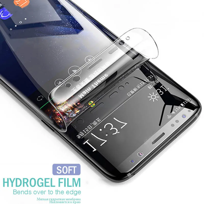 Полностью Мягкая Гидрогелевая пленка для samsung Galaxy Note 9 8 A9 Star Lite Защитная экрана S10