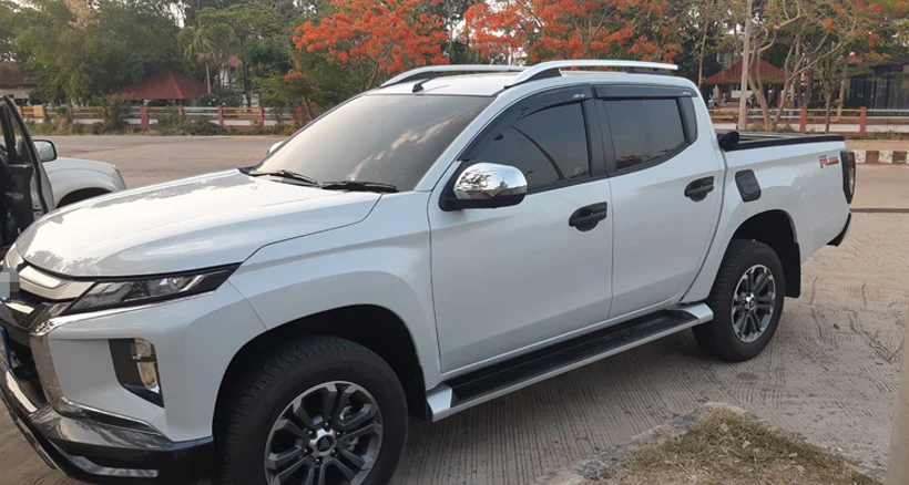 Стиль Багажник На Крышу для Mitsubishi L200 TRITON, гарантия удовлетворенного качества, утолщенный алюминий, отличная живопись