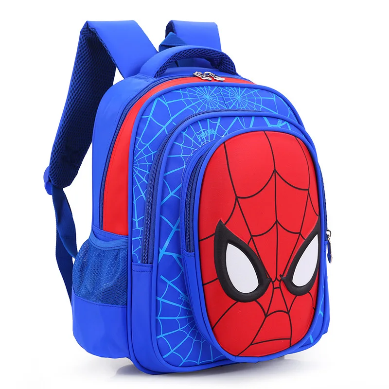 هزلية سبايدرمان الصبي طفلة الأطفال رياض الأطفال الحضانة حقيبة مدرسية Bagpack مدرسية جراحة العظام الاطفال طالب الظهر