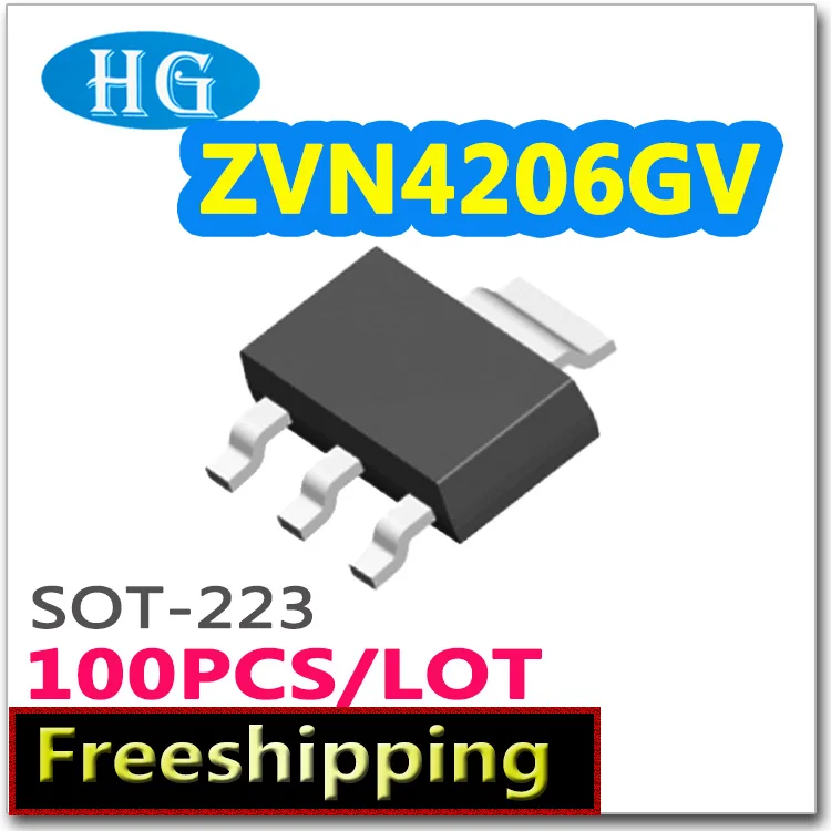 

Smd ZVN4206GV 100 шт. 1000 шт. SOT223 N-channel 60V 1A pdf inside mosfet