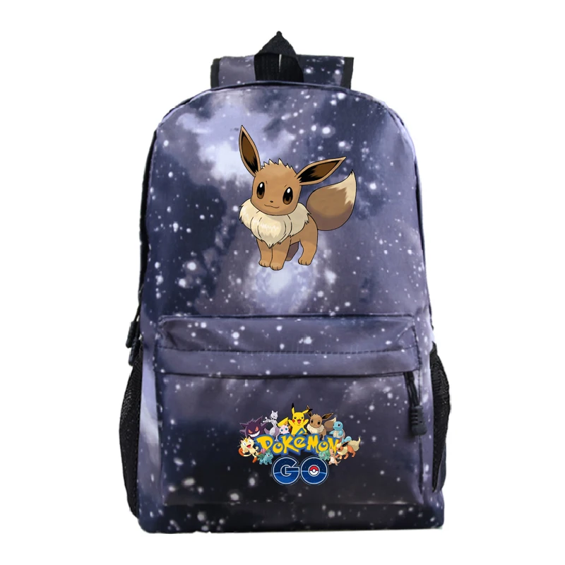 

Pokemon Eevee Mochilas Teenager Backpack for Boys Girls School Bags Designer Bag Pack Students Notebook Zaino Traveling Backpack