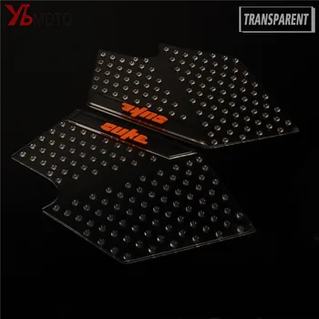 

Transparent General Tank Traction Pad Side Gas Knee Grip Sticker Protector decals FOR KTMDUKE 125 200 390 DUKE125 DUKE200