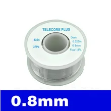 1 шт. высокое качество припой 0.8 мм 63% ROSIN Сварка провода 100 г/пайки-олово-провод