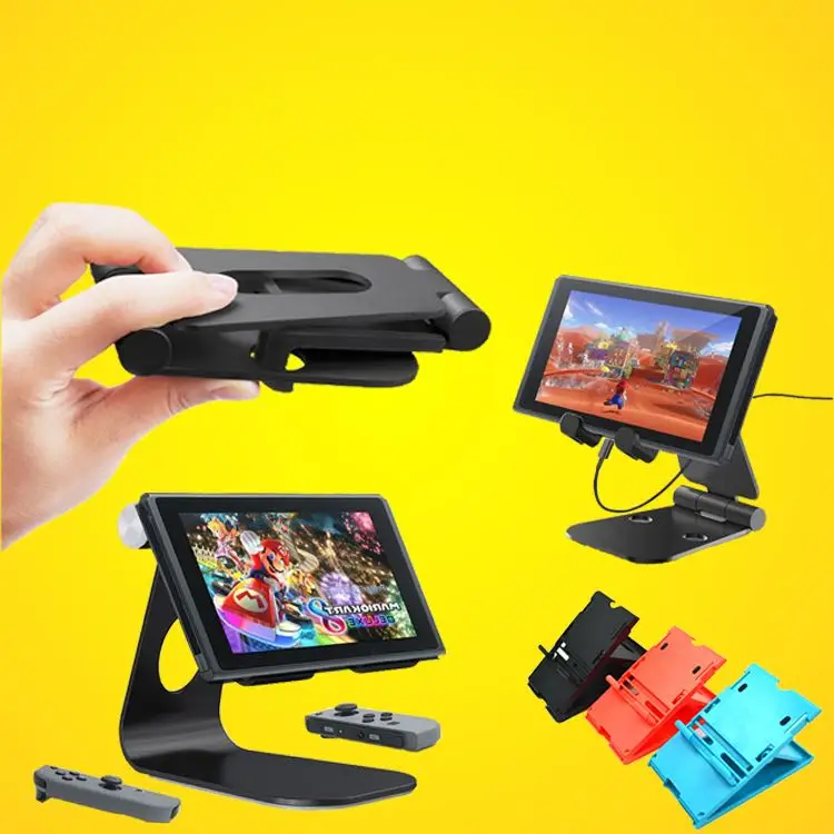 Подставка для Nintendo Switch NS держатель игровой консоли регулируемый угол Складной