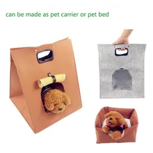 Собака Перевозчик три Применение многоцелевой складной Cat Рюкзак загрузка 7 кг Портативный кровать собаки