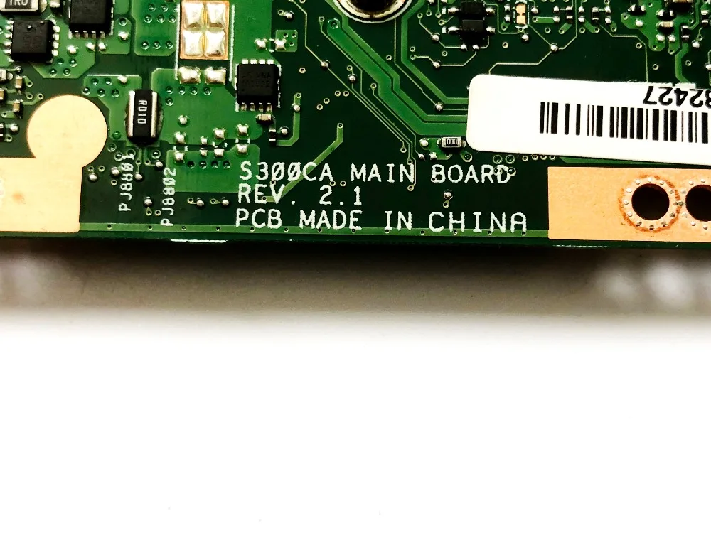  Original for ASUS S300CA laptop motherboard S300CA SLJ8E HM76 I5-3337U 4GB REV 2.1 tested good free