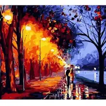 86003 ночная прогулка-краска комплекты номеров для взрослых DIY