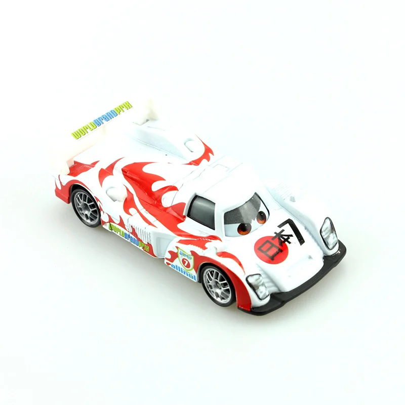 100% Оригинальные Disney Pixar Cartoon Car Shu Todoroki 1:55 весы литья под давлением автомобиля из
