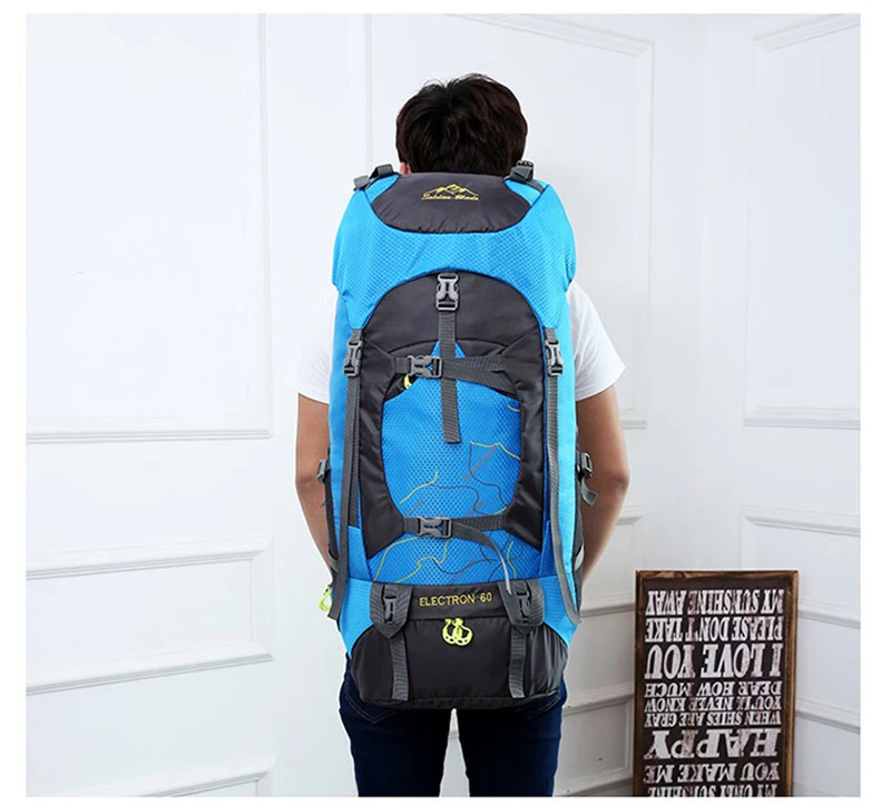 Новая Большая вместительная Спортивная Сумка для кемпинга, дорожная сумка, походный рюкзак, водонепроницаемый, устойчивый к царапинам, многофункциональная сумка